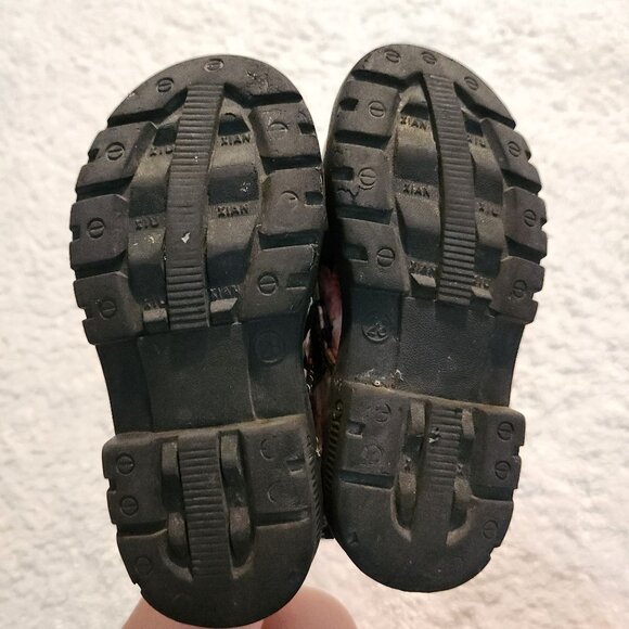 Unbranded Floral Boots Girl's‎ Size 9 - Picture 3 of 3